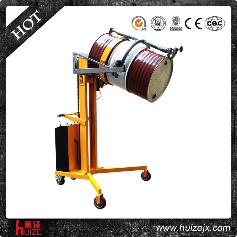 半電動(dòng)油桶車(chē)（直角腿，夾鐵桶翻轉(zhuǎn)）