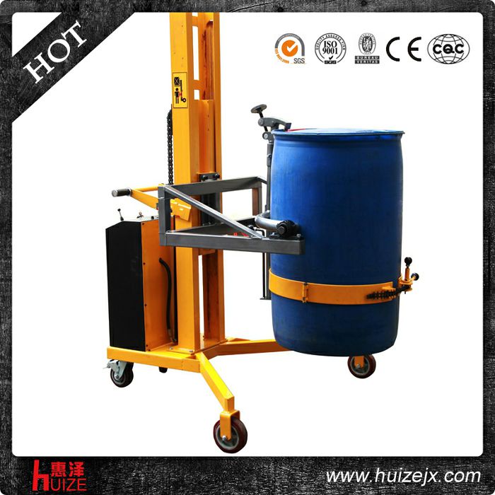 半電動(dòng)油桶車(chē)（直角腿，夾鐵桶翻轉(zhuǎn)）